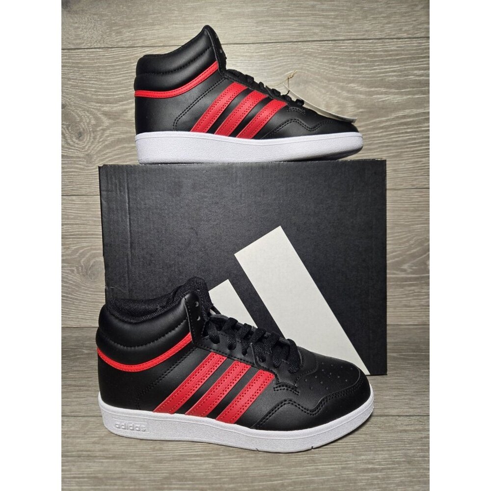 Adidas Hoops 4.0 Mid Junior Size 3.5. Unisex Kids Basketball Shoes - JI3475 NWB
